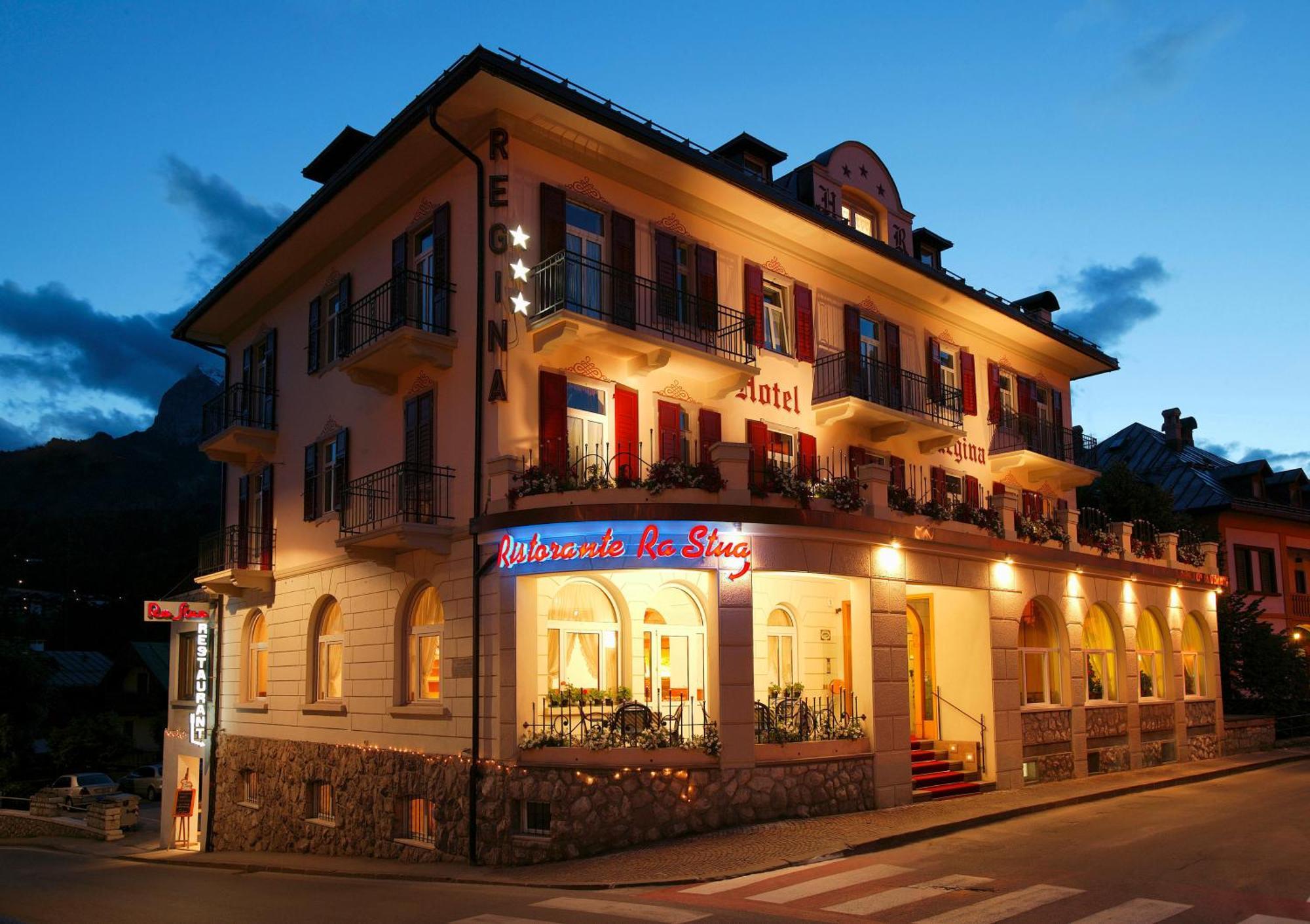 Hotel Regina Cortina d'Ampezzo Buitenkant foto